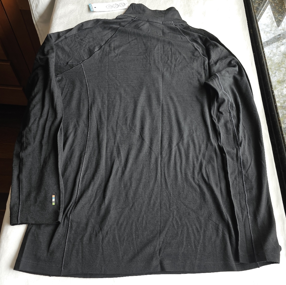Smartwool Women's Classic All-Season Merino Base Layer 1/4 Zip Sz XL - Picture 5 of 12
